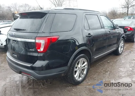 2018 Ford Explorer Xlt z USA, uszkodzony, nr VIN 1FM5K8D84JGC89631